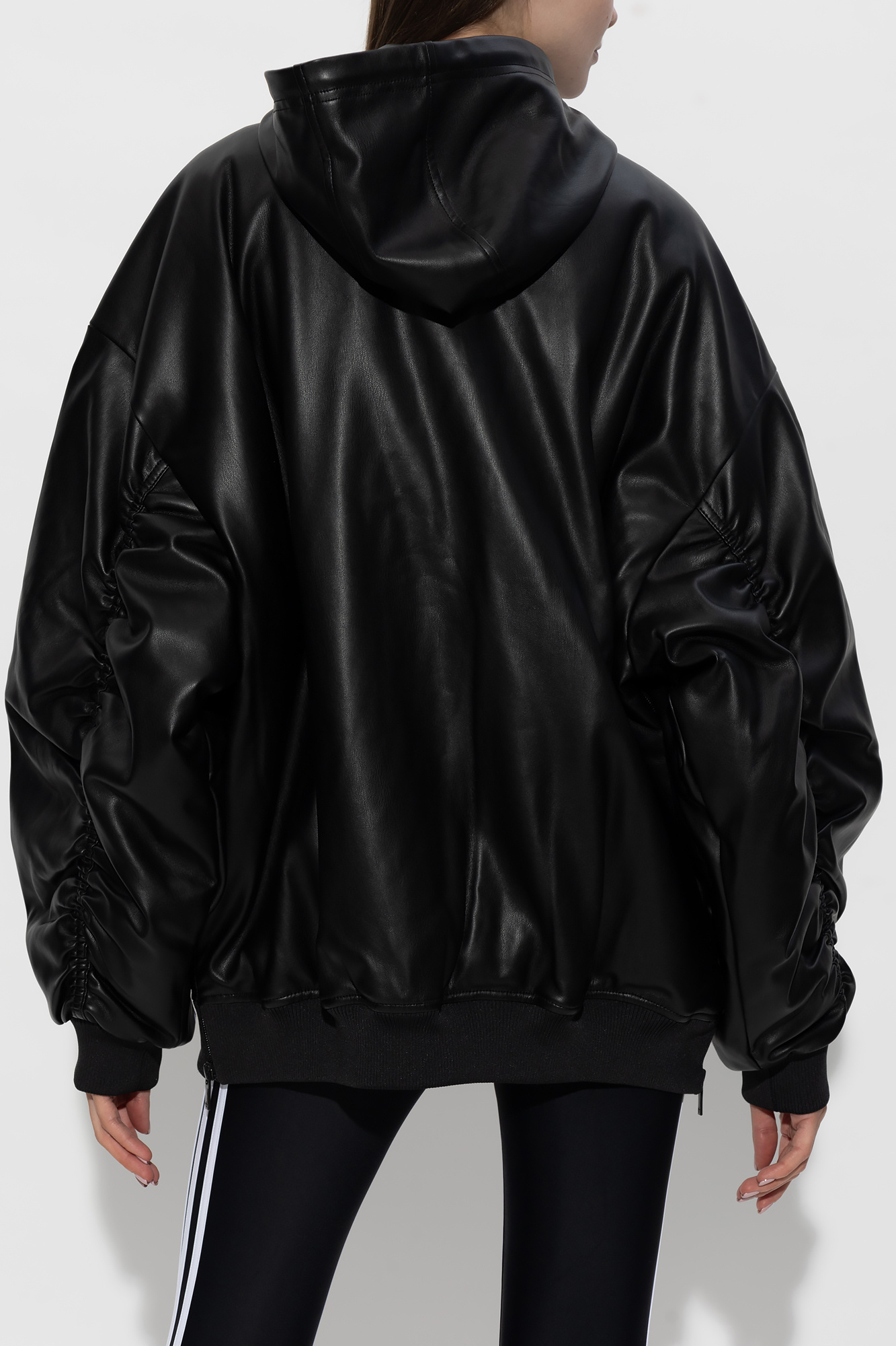 Adidas hooded store bomber jacket